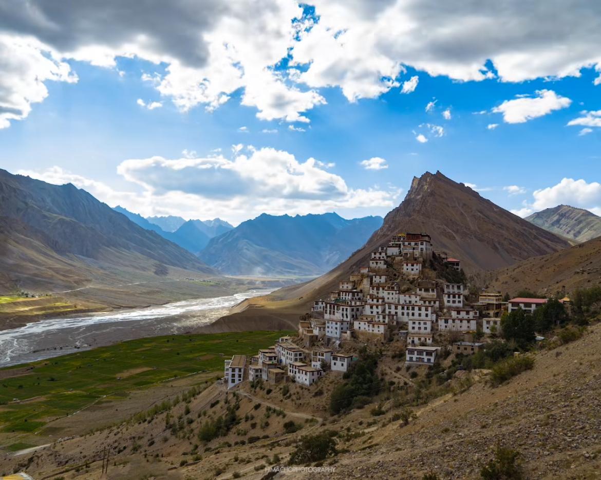 Leh town view